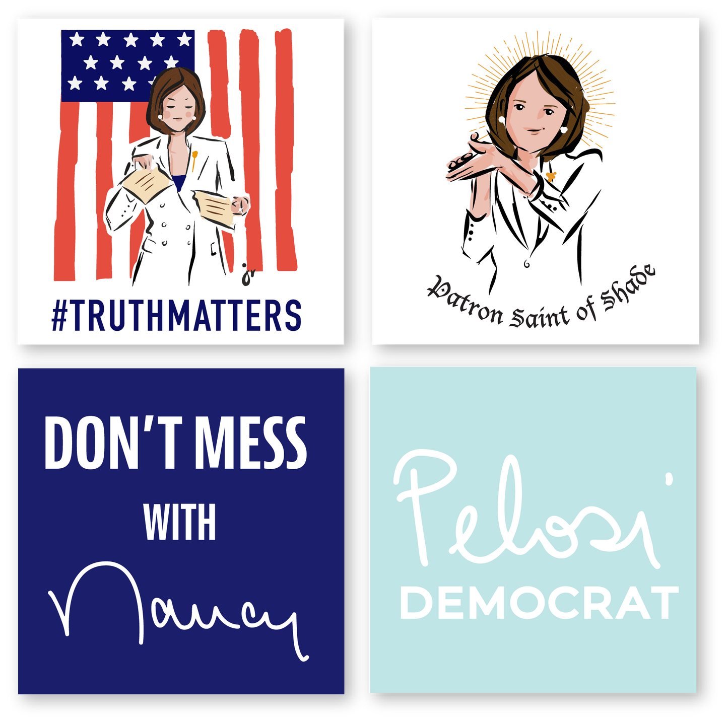 Nancy Pelosi Sticker Pack